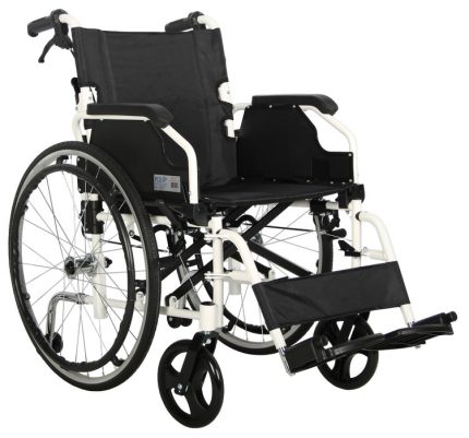 PA151 DELUXE LIGHTWEIGHT ALUMINIUM WHEELCHAIR - 46cm