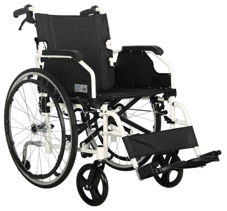 PA151 DELUXE LIGHTWEIGHT ALUMINIUM WHEELCHAIR - 46cm