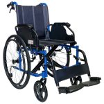 PA169 DELUXE STEEL WHEELCHAIR - 45cm