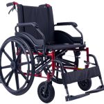 PA280 (50cm) / PA281 (55cm) HEAVY DUTY STEEL WHEELCHAIR