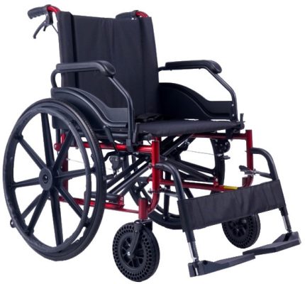 PA280 (50cm) / PA281 (55cm) HEAVY DUTY STEEL WHEELCHAIR