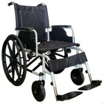 PA282 BASIC HEAVY DUTY STEEL WHEELCHAIR - 51cm