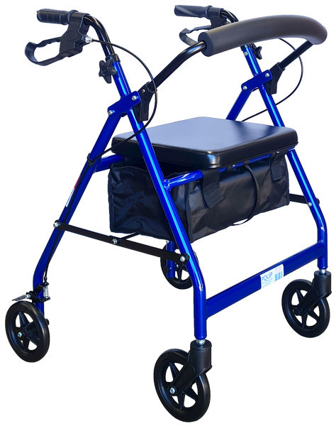 PA330 PQUIP 6" WHEEL ALUMINIUM ROLLATOR