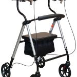 PA334 DUAL HEIGHT ADJUSTABLE GUTTER ARM ROLLATOR