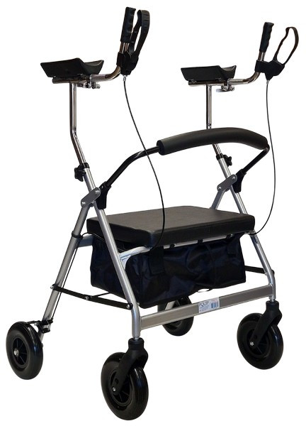PAB802 EXTRA WIDE HEAVY DUTY GUTTER ARM ROLLATOR
