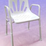 PQ102NL WIDE ALUMINIUM SHOWER CHAIR