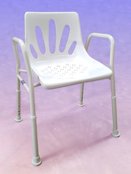 PQ102NL WIDE ALUMINIUM SHOWER CHAIR