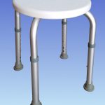 RBN205 HEIGHT ADJUSTABLE ROUND BATH STOOL