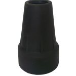 RTIP116 - 22mm CRUTCH / CANE TIP - BLACK